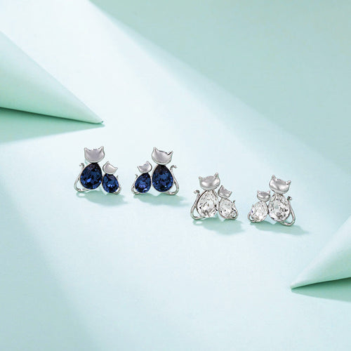 Fashion kitty earrings