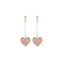 Sweet love tassel earrings