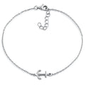Sterling Silver Anchor Bracelet